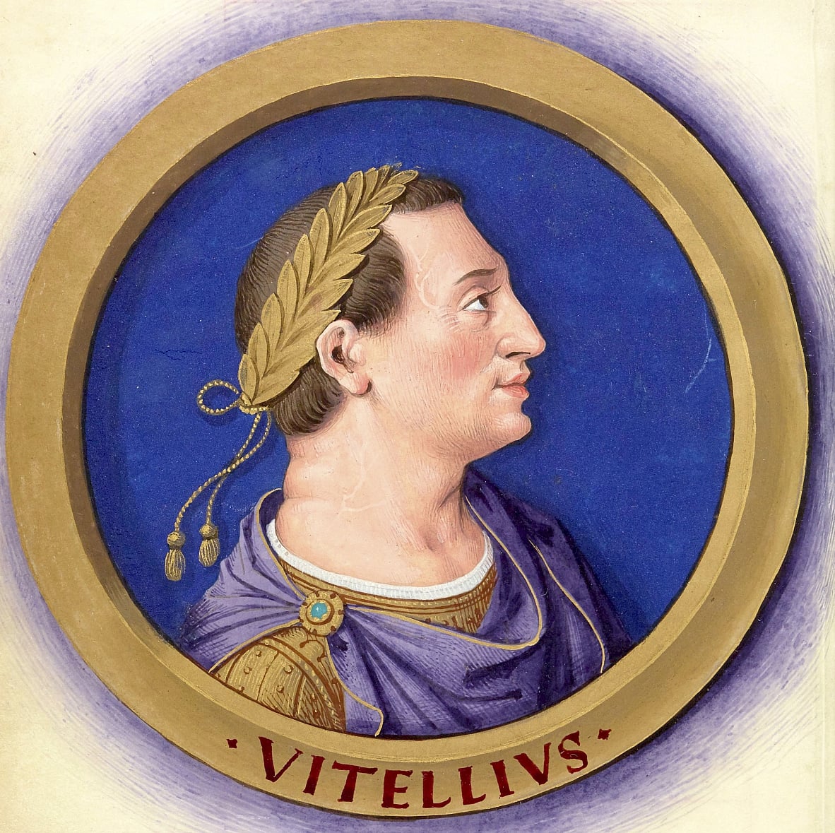 Description of the twelve Caesars with their 9Vitellius figures